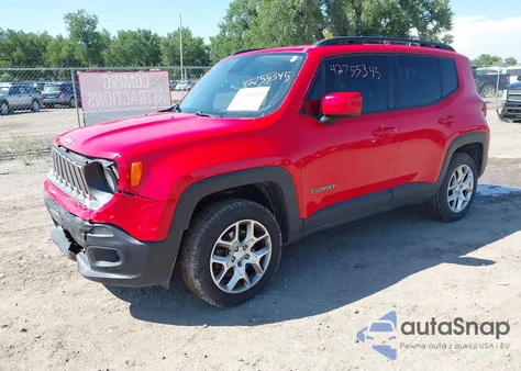 2016 Jeep Renegade Latitude from USA, damaged, VIN ZACCJBBTXGPD37471